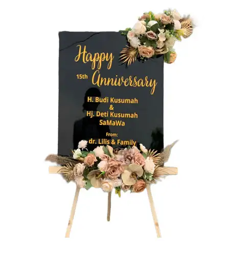 Papan Bunga Akrilik Sukamekar