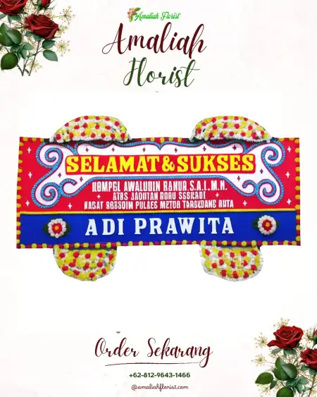 Papan Bunga Ucapan Selamat Sukamekar