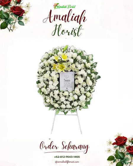 Krans Bunga Duka Sukamekar